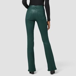 NWT - Barbara High-Rise Bootcut Jean - COATED FOREST WALK - 28